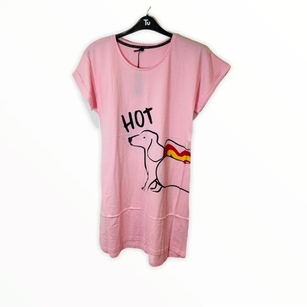 Sausage Dog / Dachshund Weiner Doxie Ladies Night Dress ~ Gift 🐾 medium - Picture 1 of 6